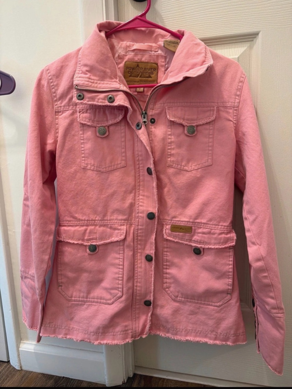 Pink Women's Utility Jacket by